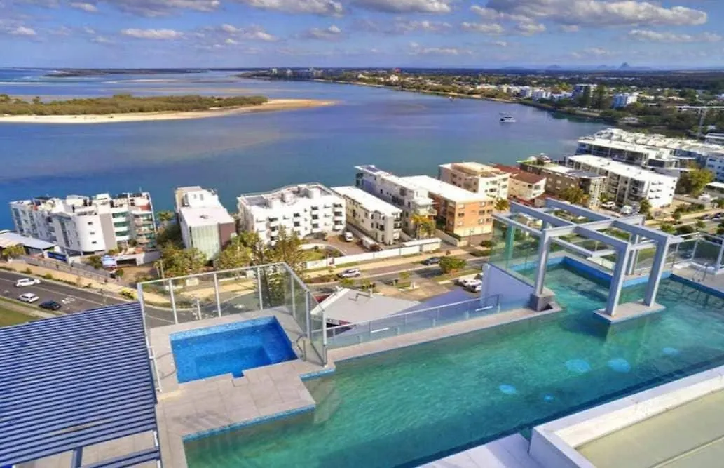 Apartment Caloundra 2Brm Apt- Rooftop Pool
